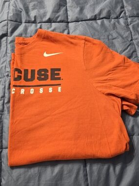 Nike Orange 'CUSE Lacrosse Short-Sleeve Tee